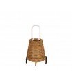 DOLL LUGGY BASKET NATURAL