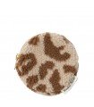 MONEDERO TEDDY LEOPARD-ECRU