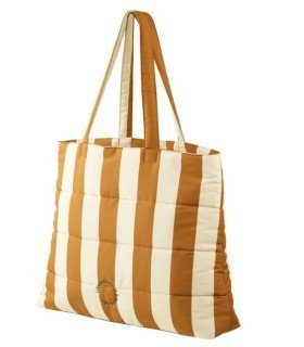 TOTE BAG EVERLY STRIP GOLDEN